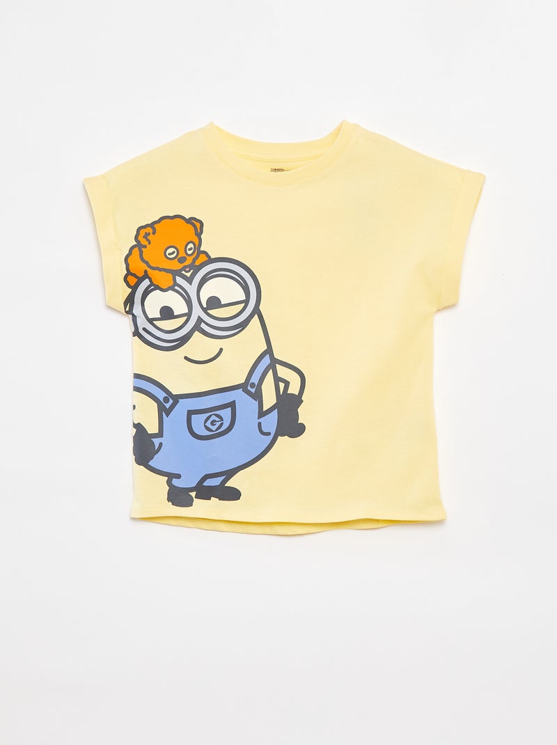 T-shirt a maniche corte 'I Minions' GIALLO - Kiabi