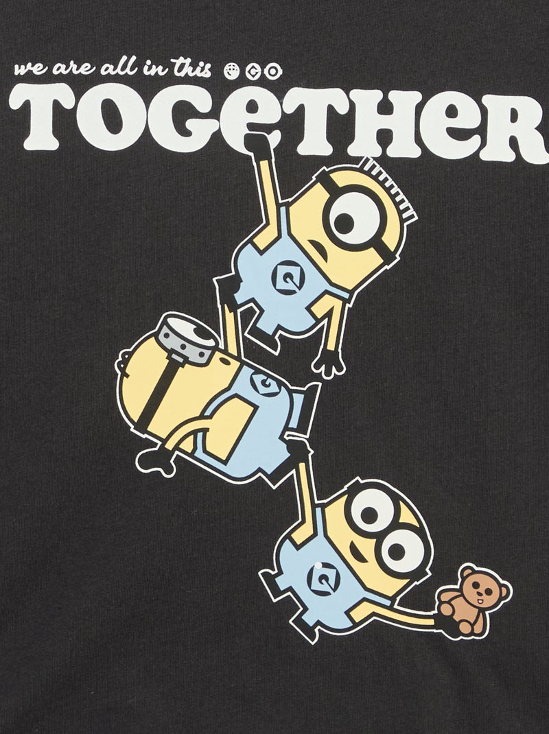 T-shirt a maniche corte "I Minions" Nero - Kiabi