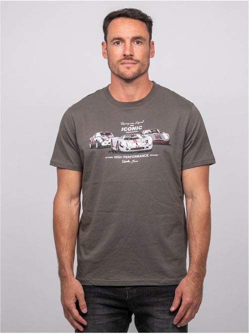 T-shirt a maniche corte in cotone con stampa auto da corsa jigator - Kiabi T-shirt a maniche corte in cotone con stampa auto da corsa jigator - Kiabi