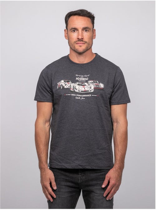T-shirt a maniche corte in cotone con stampa auto da corsa jigator - Kiabi T-shirt a maniche corte in cotone con stampa auto da corsa jigator - Kiabi