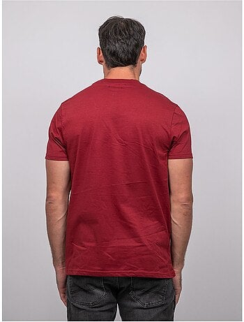 T-shirt a maniche corte in cotone con stampa montagna jampago