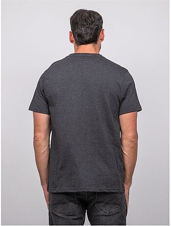 T-shirt a maniche corte in cotone con stampa moto jatoulo