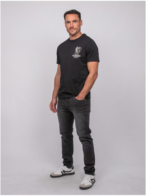 T-shirt a maniche corte in cotone con stampa poker joplayer - Kiabi T-shirt a maniche corte in cotone con stampa poker joplayer - Kiabi