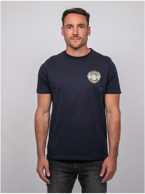 T-shirt a maniche corte in cotone con stampa sul retro jargus - Kiabi T-shirt a maniche corte in cotone con stampa sul retro jargus - Kiabi