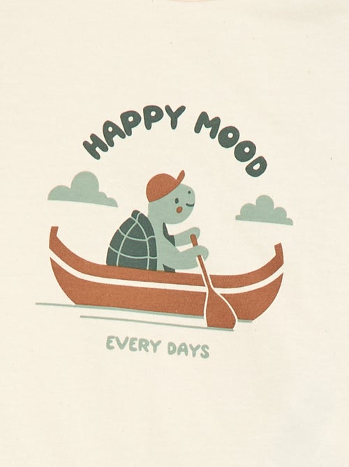 T-shirt a maniche corte in jersey di cotone - Kiabi