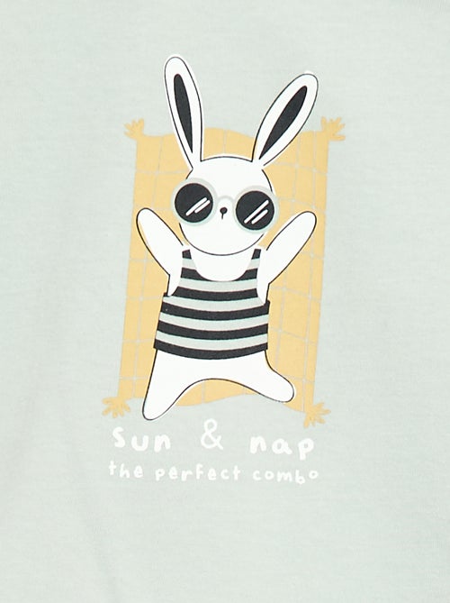 T-shirt a maniche corte in jersey di cotone - Kiabi