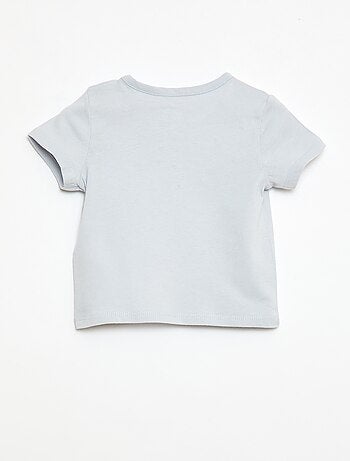 T-shirt a maniche corte in jersey di cotone
