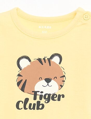 T-shirt a maniche corte in jersey di cotone