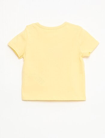 T-shirt a maniche corte in jersey di cotone