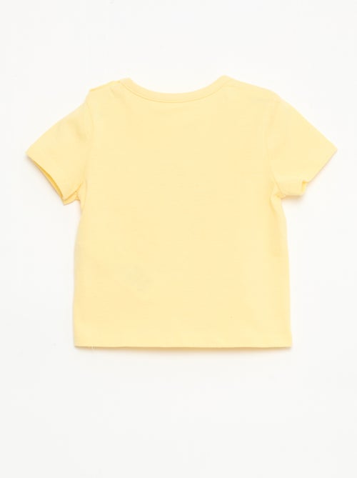 T-shirt a maniche corte in jersey di cotone - Kiabi