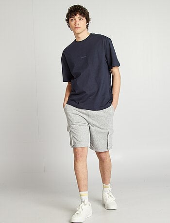 T-shirt a maniche corte in maglia jersey