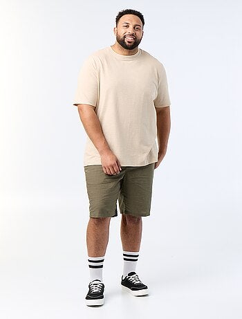T-shirt a maniche corte in maglia jersey fantasia