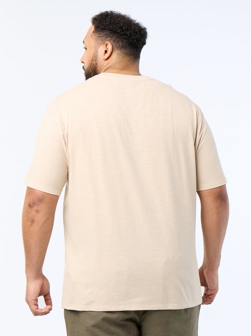 T-shirt a maniche corte in maglia jersey fantasia - Kiabi
