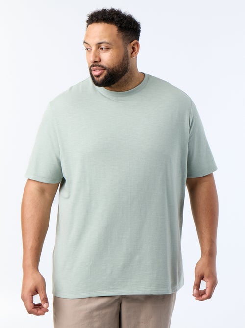 T-shirt a maniche corte in maglia jersey fantasia - Kiabi