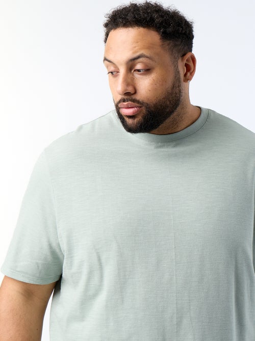 T-shirt a maniche corte in maglia jersey fantasia - Kiabi