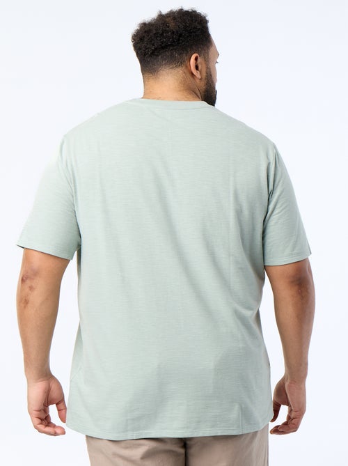 T-shirt a maniche corte in maglia jersey fantasia - Kiabi