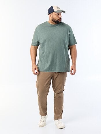 T-shirt a maniche corte in maglia jersey fantasia