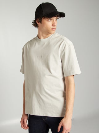 T-shirt a maniche corte in maglia jersey