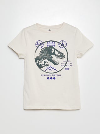 T-shirt a maniche corte 'Jurassic World'