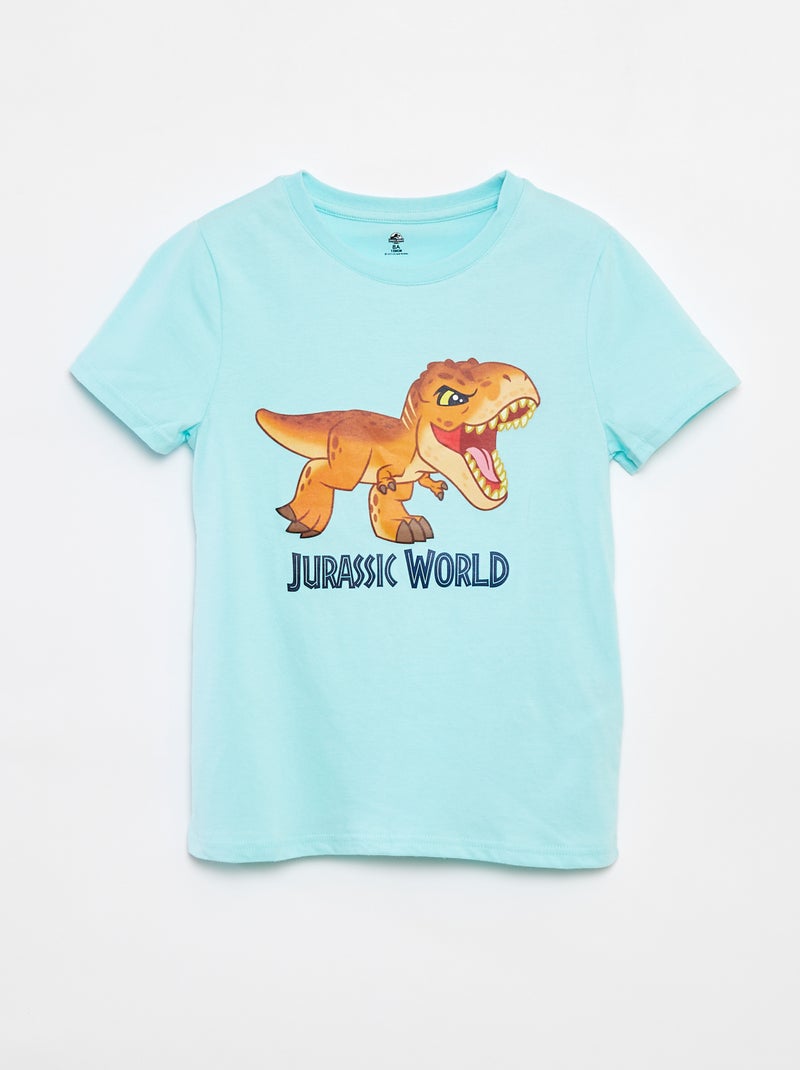 T-shirt a maniche corte 'Jurassic World' BLU - Kiabi