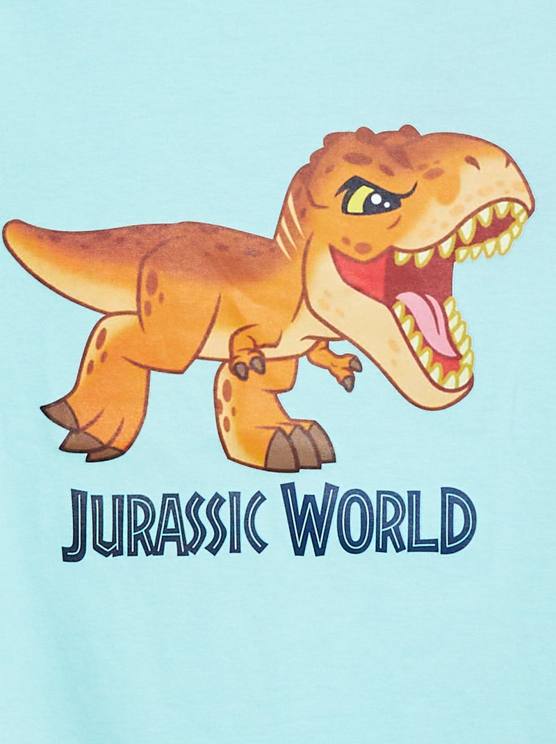 T-shirt a maniche corte 'Jurassic World' BLU - Kiabi