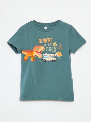 T-shirt a maniche corte 'Jurassic World'