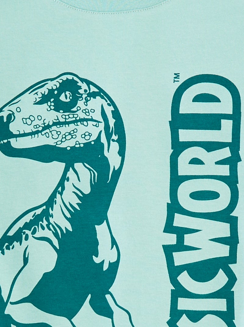 T-shirt a maniche corte 'Jurassic World' Verde - Kiabi