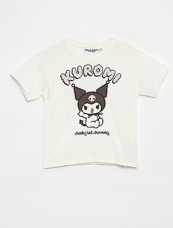 T-shirt a maniche corte 'Kuromi' 'Hello Kitty'