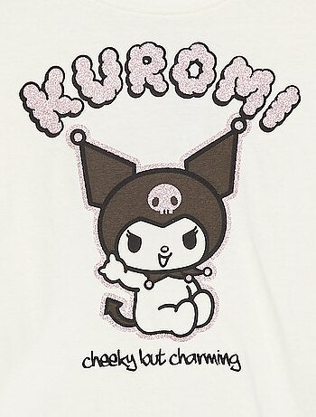 T-shirt a maniche corte 'Kuromi' 'Hello Kitty'