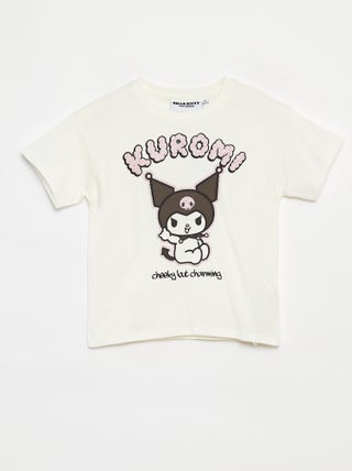T-shirt a maniche corte 'Kuromi' 'Hello Kitty'