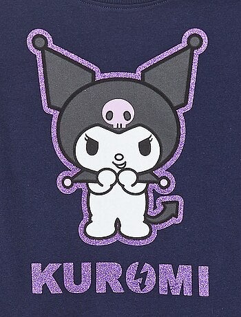 T-shirt a maniche corte 'Kuromi' 'Hello Kitty'