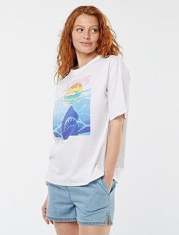 T-shirt a maniche corte 'Lo Squalo'