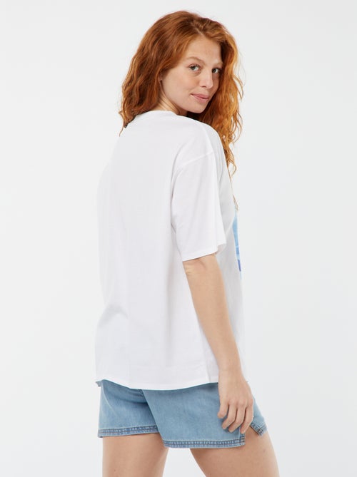 T-shirt a maniche corte 'Lo Squalo' - Kiabi