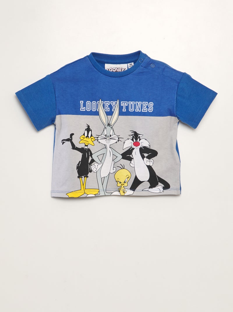 T-shirt a maniche corte Looney Tunes GRIGIO - Kiabi