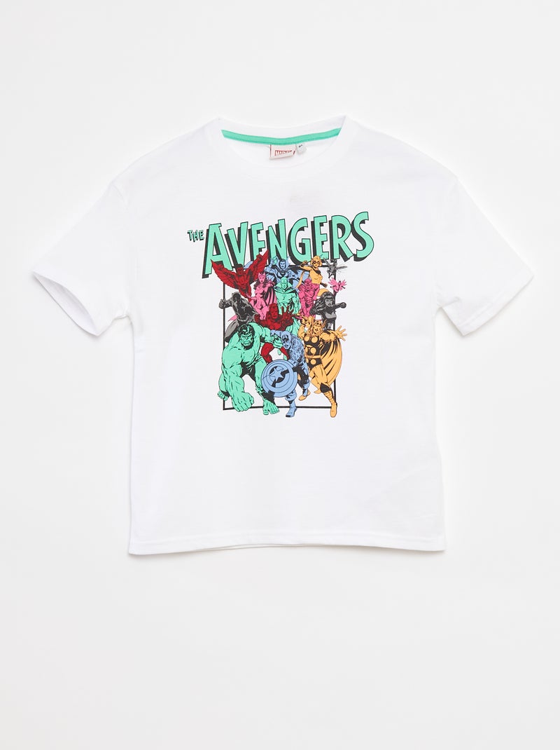 T-shirt a maniche corte 'Marvel' BIANCO - Kiabi
