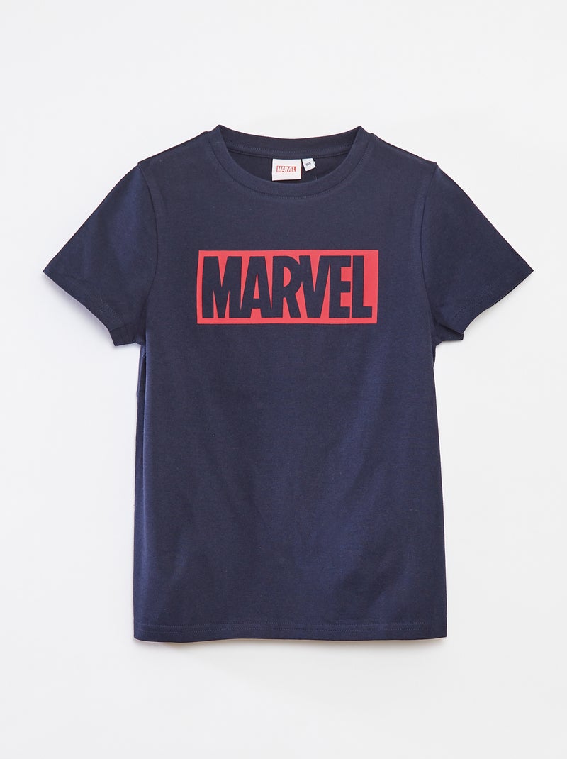 T-shirt a maniche corte 'Marvel' Blu - Kiabi