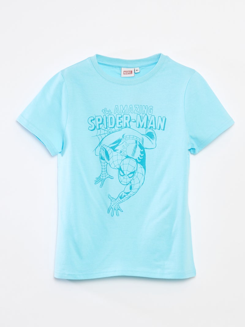 T-shirt a maniche corte 'Marvel' Blu - Kiabi