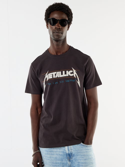 T-shirt a maniche corte 'Metallica' - Kiabi
