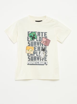 T-shirt a maniche corte 'Minecraft' - So Easy