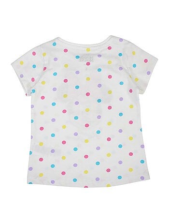 T-shirt a maniche corte Minnie bambina