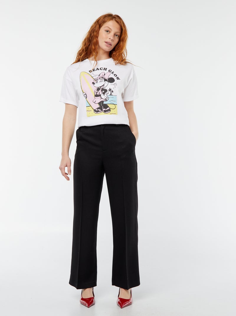 T-shirt a maniche corte 'Minnie' 'Disney' BIANCO - Kiabi
