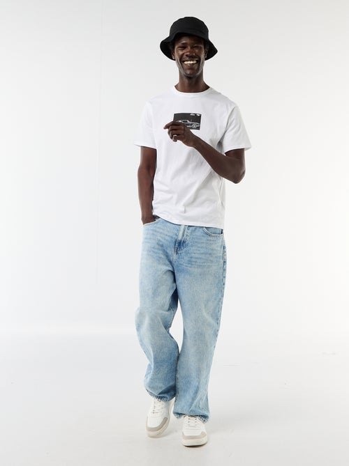 T-shirt a maniche corte 'Mustang' - Kiabi