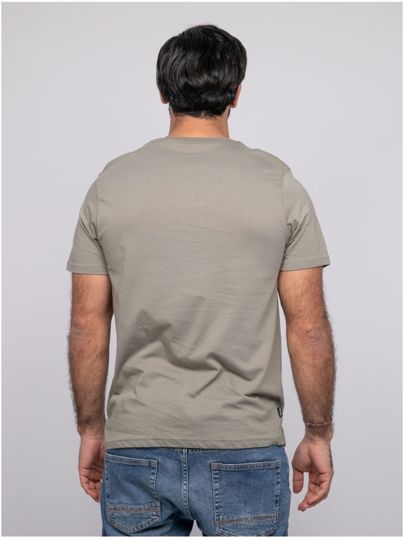 T-shirt a maniche corte NALAGO Cachi - Kiabi