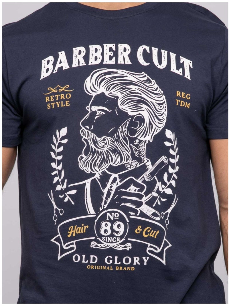 T-shirt a maniche corte NIRDOMEL Blu marino - Kiabi