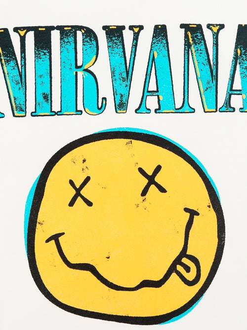 T-shirt a maniche corte 'Nirvana' - Kiabi