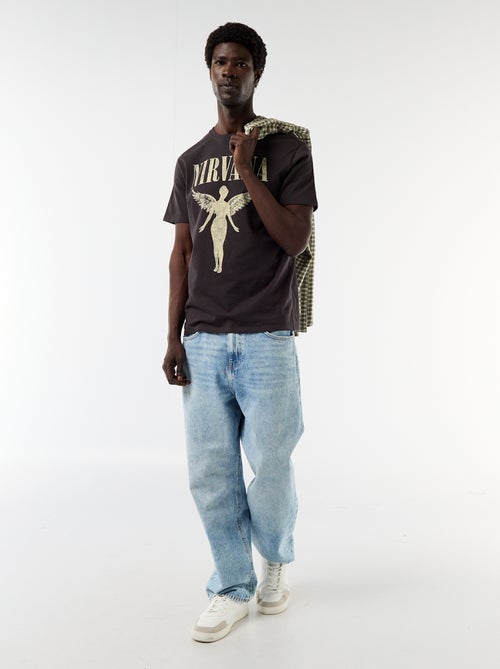 T-shirt a maniche corte 'Nirvana' - Kiabi