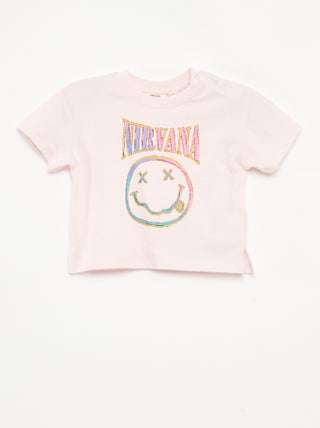 T-shirt a maniche corte 'Nirvana'