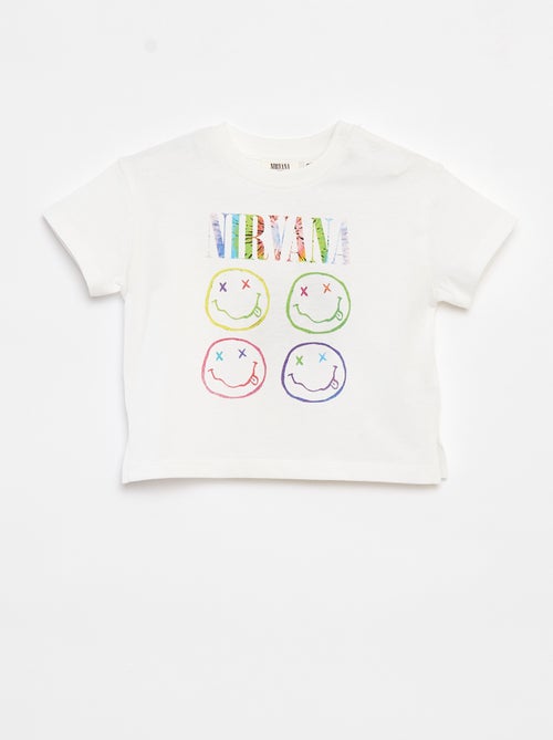 T-shirt a maniche corte 'Nirvana' - Kiabi