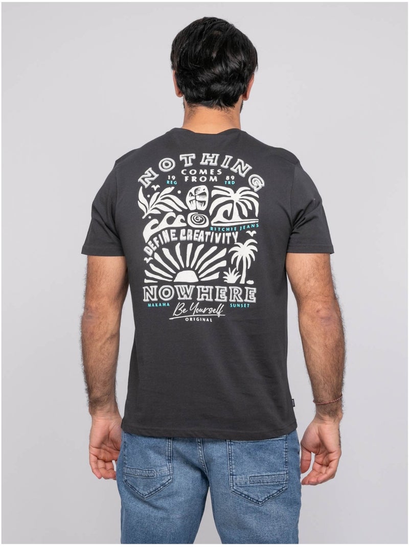 T-shirt a maniche corte NITESTO Grigio - Kiabi