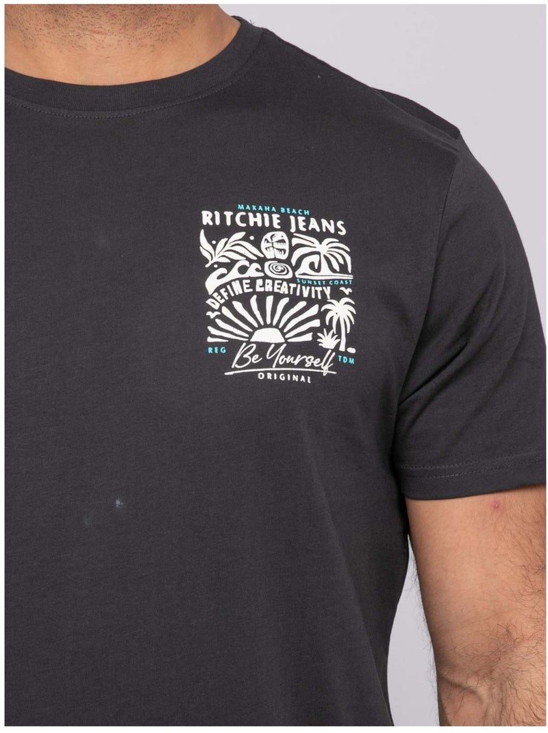 T-shirt a maniche corte NITESTO Grigio - Kiabi